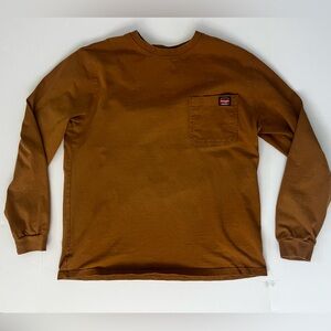 Wrangler Workwear Tan Shirt Medium
